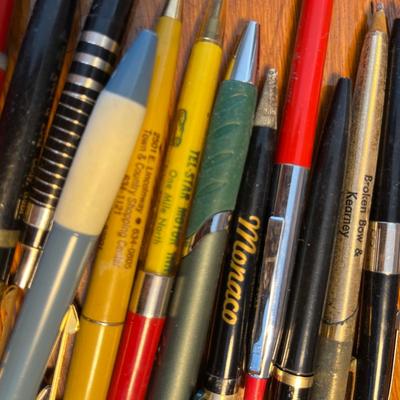 Vintage advertising pens