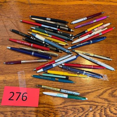 Vintage advertising pens