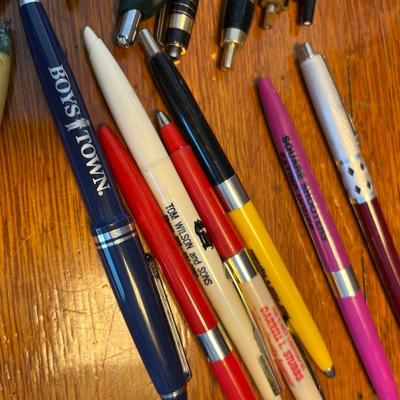 Vintage advertising pens