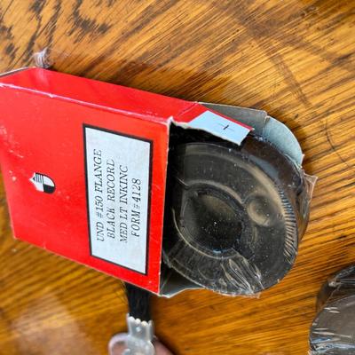 Typewriter ribbon & erasers