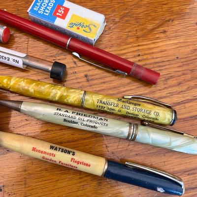 Lot of leads & pencils