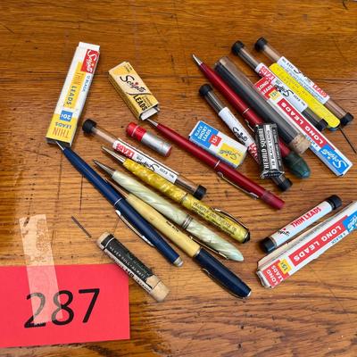Lot of leads & pencils
