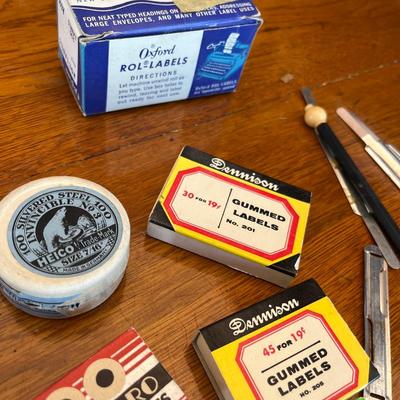 More vintage office supplies