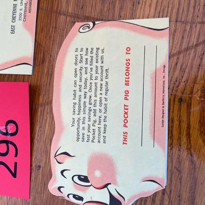 Pocket Pig Savings book