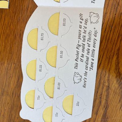 Pocket Pig Savings book