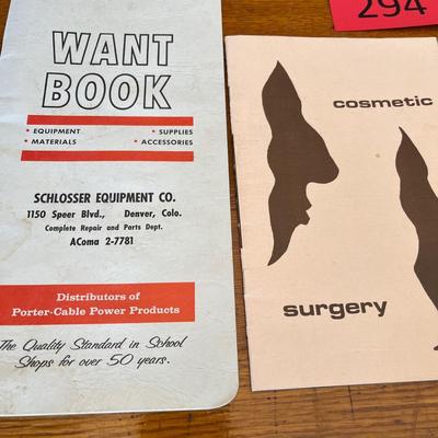 Vintage brochures