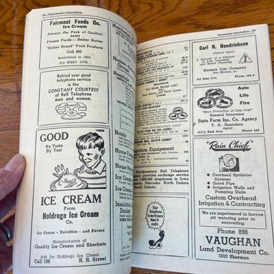 Noldrege Nebraska, Phone book