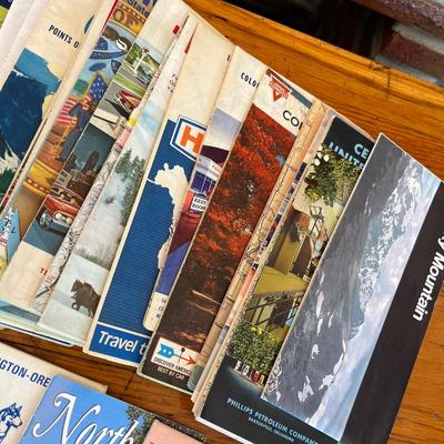 Vintage Maps & RR Time tables