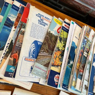 Vintage Maps & RR Time tables
