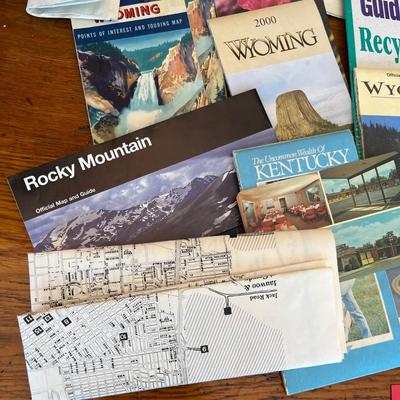 Vintage Maps & RR Time tables