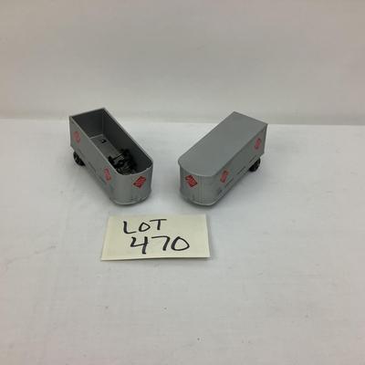 Lot 470 Two Lionel Frisco Trailers