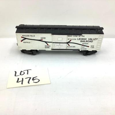 Lot 475 Lehigh Valley Map Box Car Bachmann O Gauge