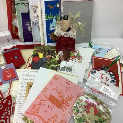 Lot 477 Lot of Christmas Cards & Gift Tags