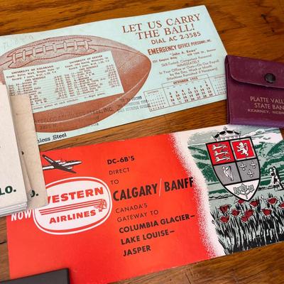 Vintage Paper advertising