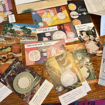 Franciscan China Brochures