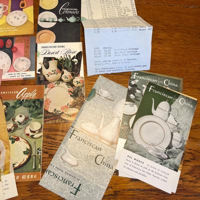 Franciscan China Brochures