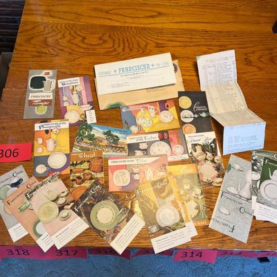 Franciscan China Brochures
