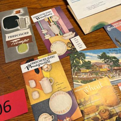 Franciscan China Brochures
