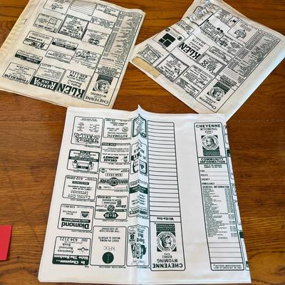 Vintage Phone book covers