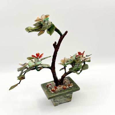 Small Jade Quartz Japanese Bonsai Tree