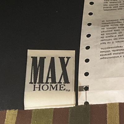 MAX HOME ~ Pair (2) ~ Dark Mahogany Mid Century Modern Chairs