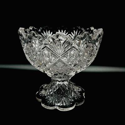 WESTMORELAND GLASS ~ Mini Flattened Diamonds & Sunburst ~ Saleman's Sample