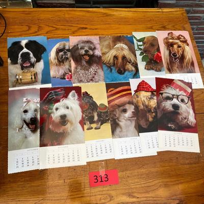 Dog Post cards Calendars