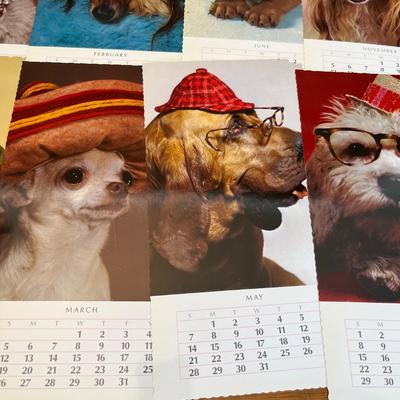 Dog Post cards Calendars