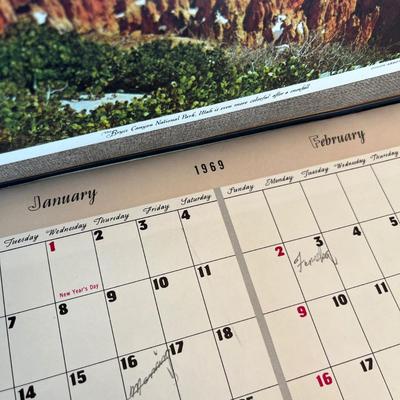 Vintage Chevron Calendars