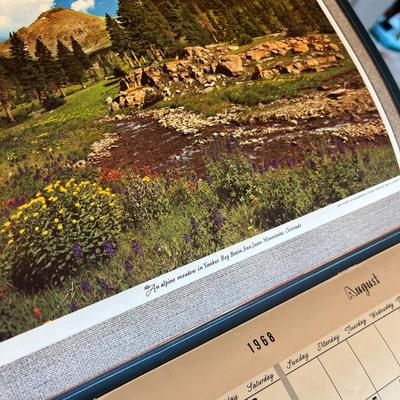 Vintage Chevron Calendars