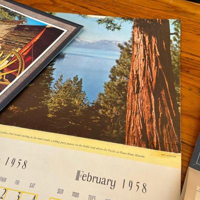 Vintage Chevron Calendars