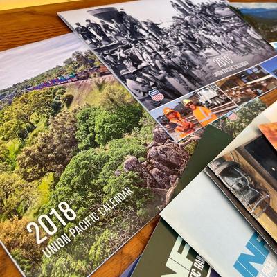 Vintage Chevron Calendars