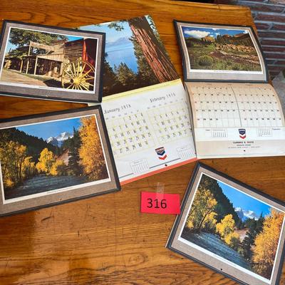 Vintage Chevron Calendars