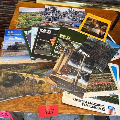 UP RR Calendars & Magazines