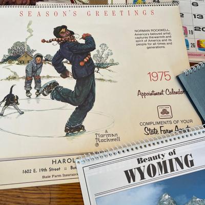 Vintage calendars