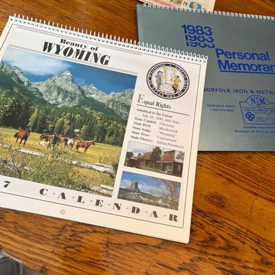 Vintage calendars