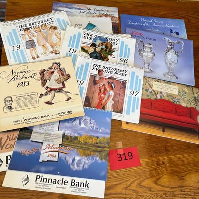 Variety of calendars