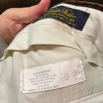 Brooks Brothers, Orvis & More  Corduroy Pants (PC2-SS)