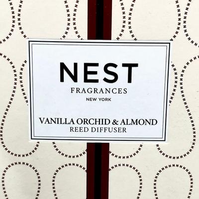NEST FRAGRANCES ~ Vanilla Orchid & Almond Reed Diffuser ~ NIB