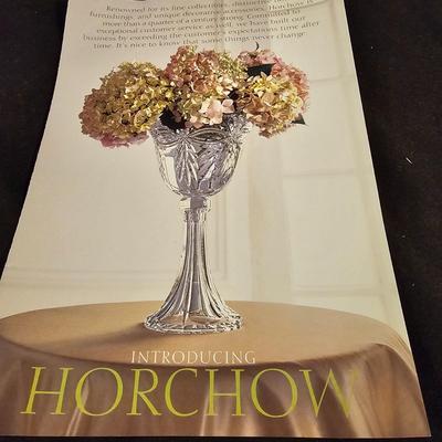 Five Crystal Flower Vases (DR-JS)