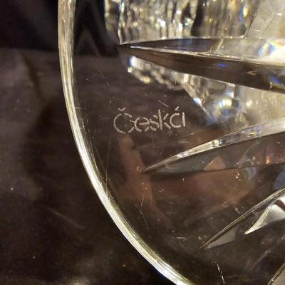Five Crystal Flower Vases (DR-JS)