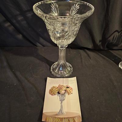 Five Crystal Flower Vases (DR-JS)