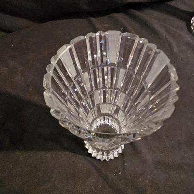 Five Crystal Flower Vases (DR-JS)