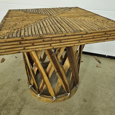 Bamboo Side Table  (G-JS)