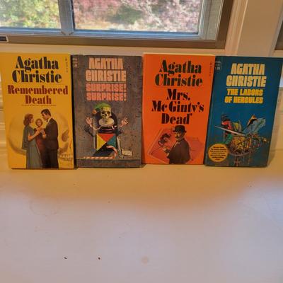 Nine Agatha Christie Paperbacks (UH-DW)