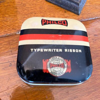 Vintage desk items
