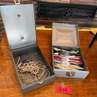 2 Strong boxes