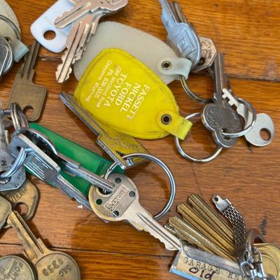 lot of keys