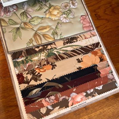 Upholstry fabric samples