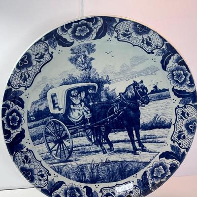 1839 Delft Horse and carriage